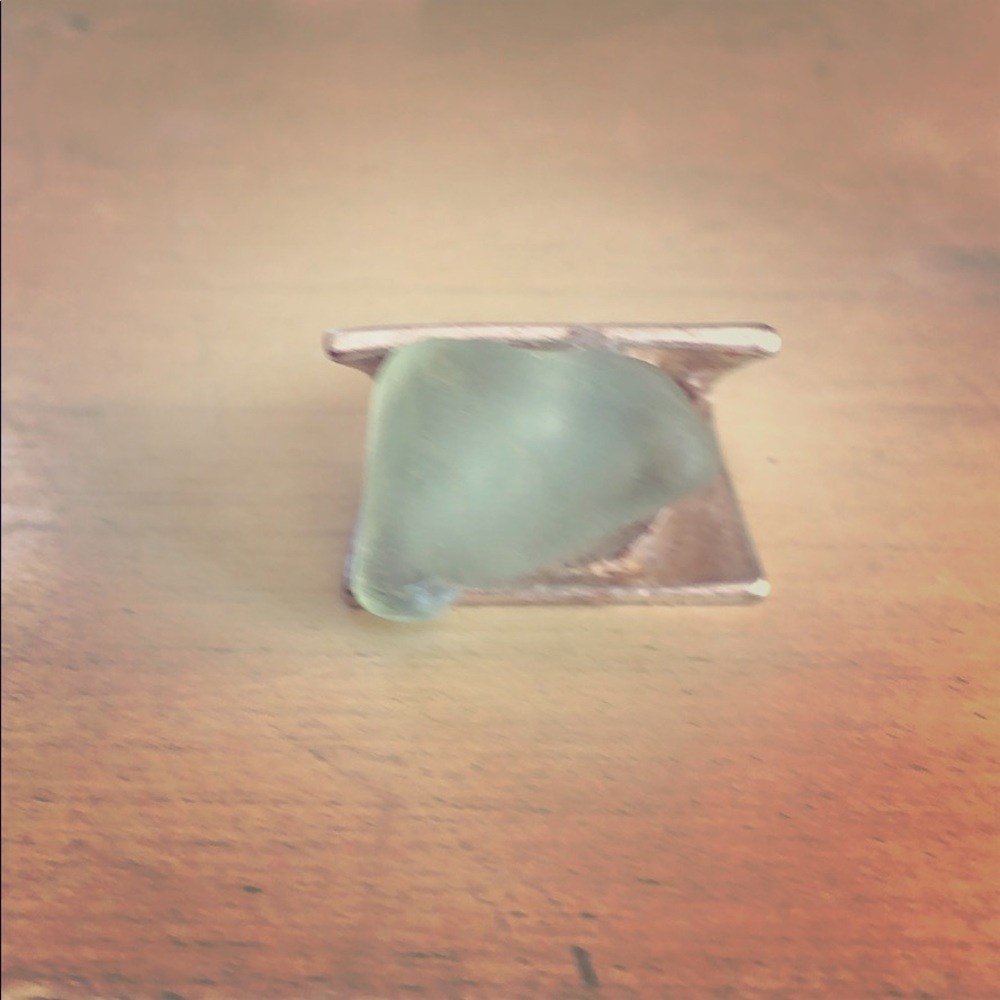Sea glass ring